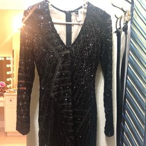 NYE sexy Sequined dress